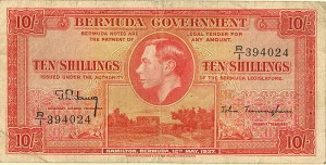 Bermuda P-10b - Foreign Paper Money